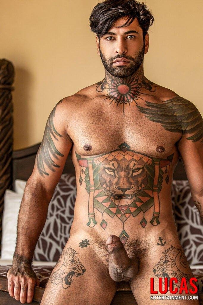 Babylon Prince porn actor - gay - nude photo showing erection