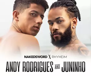 andy rodrigues and juninho - gay porn actors for nakedsword X rhyheim studios